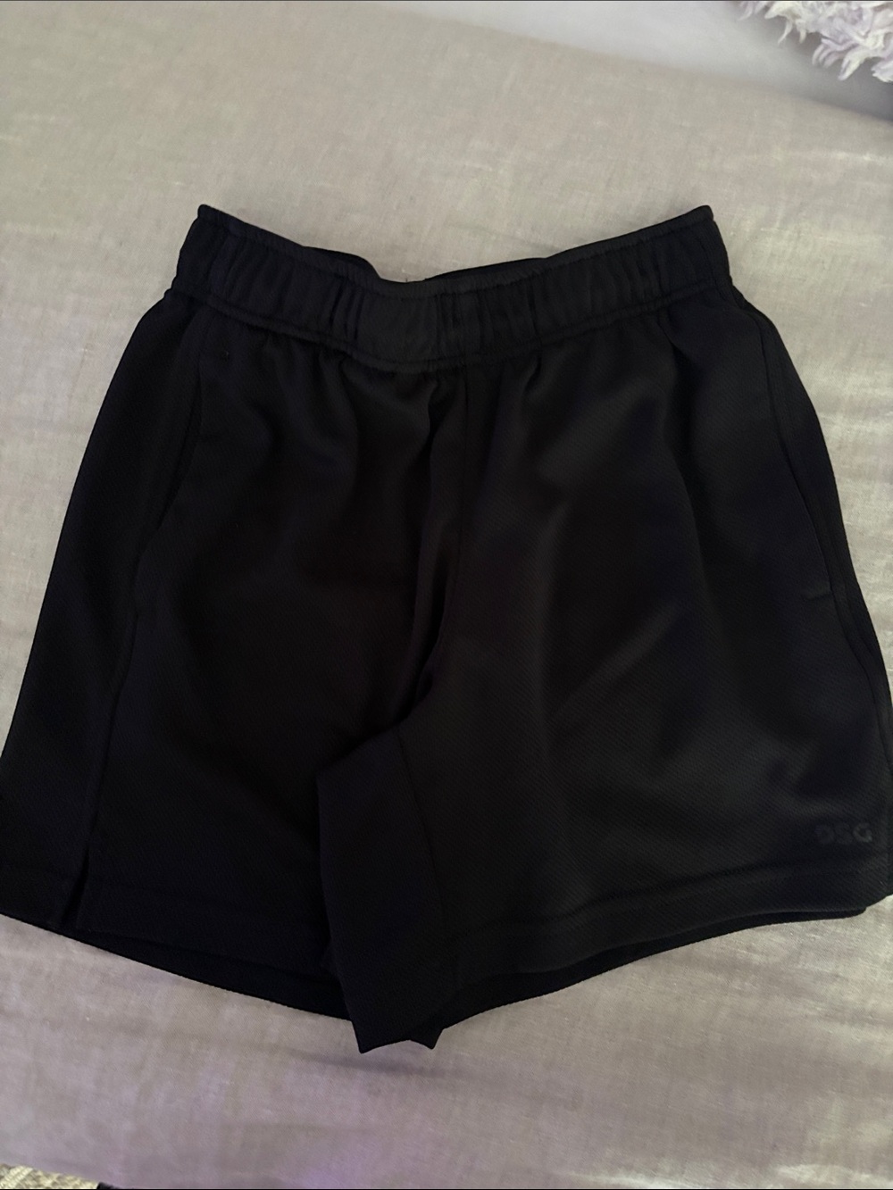 Kids Black Athletic Shorts - Comfortable Everyday Activewear